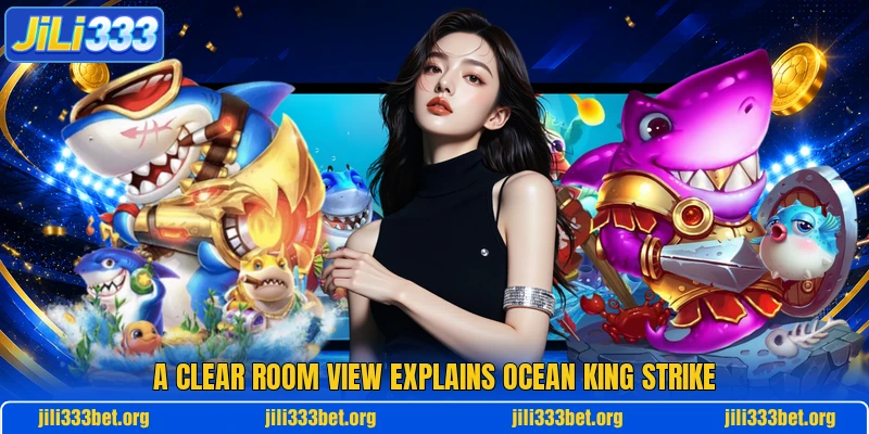 A clear room view explains Ocean King Strike