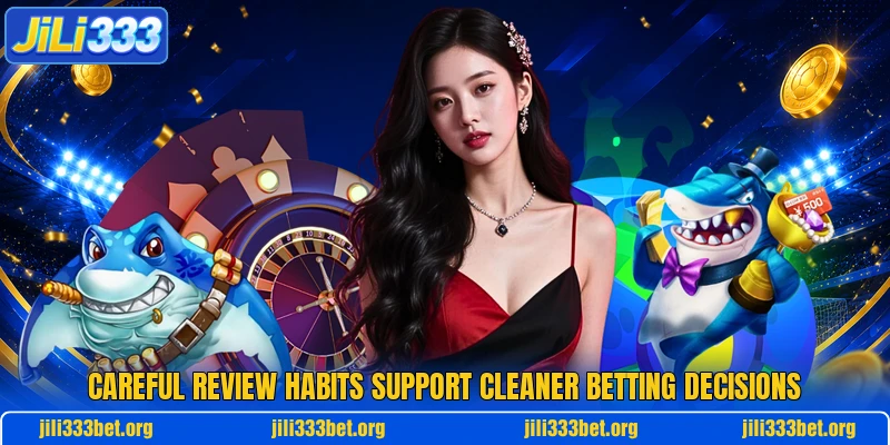 Careful review habits support cleaner betting decisions Careful review habits support cleaner betting decisions