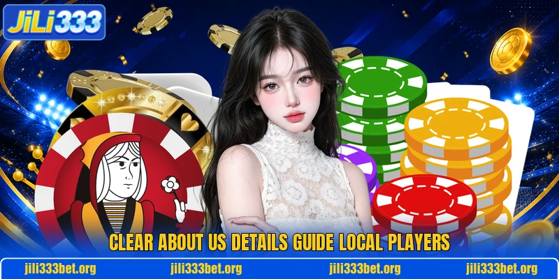 Clear about us details guide local players Clear about us details guide local players