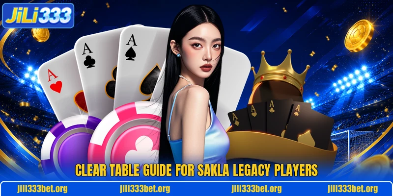 Clear table guide for Sakla Legacy players