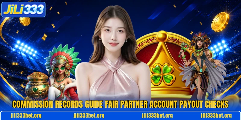 Commission records guide fair partner account payout checks Commission records guide fair partner account payout checks