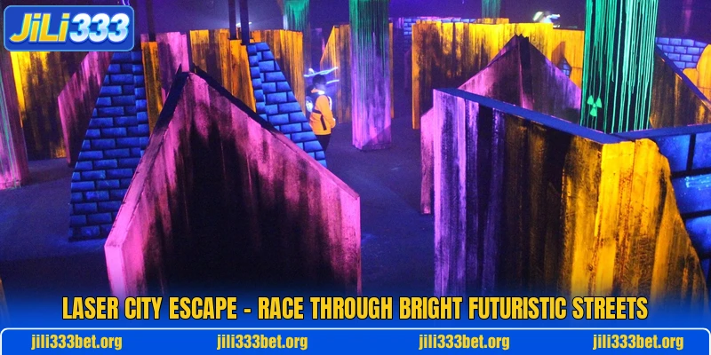 Laser City Escape – Race Through Bright Futuristic Streets