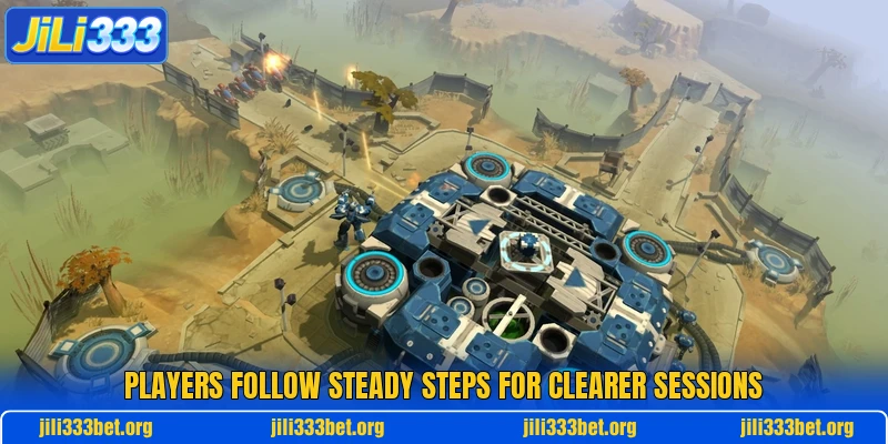 Players follow steady steps for clearer sessions