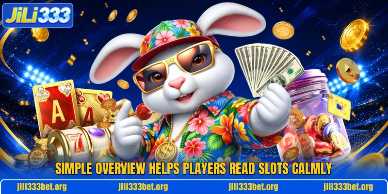 Simple overview helps players read slots calmly Simple overview helps players read slots calmly