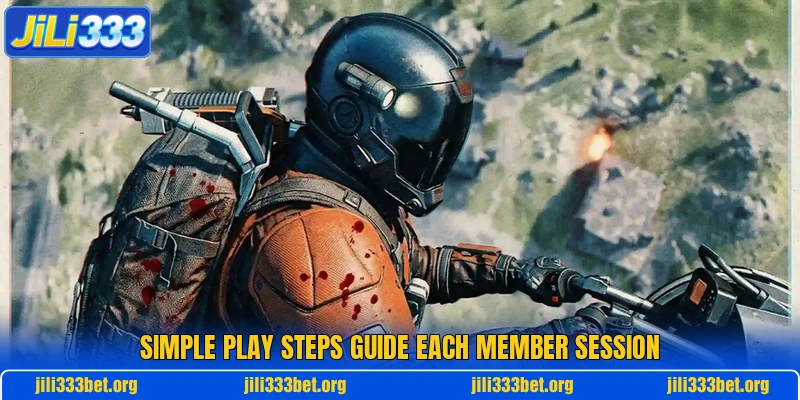 Simple play steps guide each member session Simple play steps guide each member session