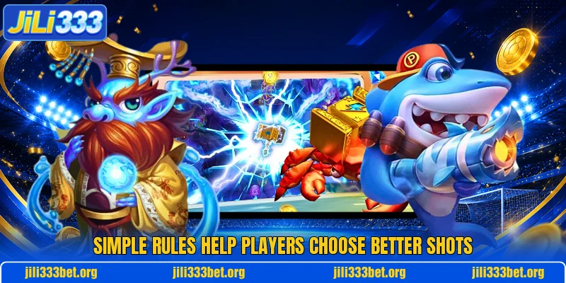 Simple rules help players choose better shots